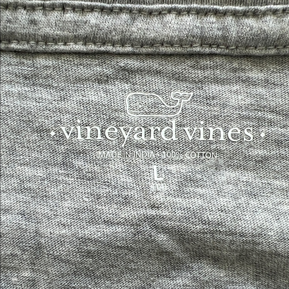 Vineyard Vines Heather Gray Pocket Tee - Picture 5 of 5
